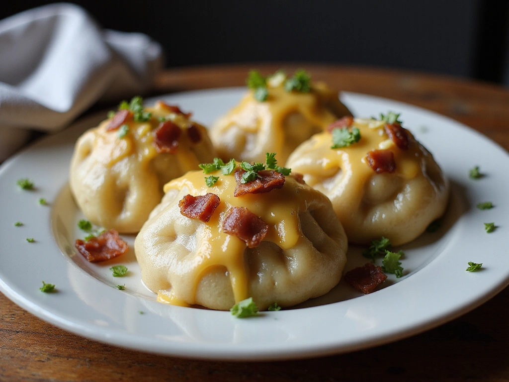 Bacon, Cheese & Potato Pierogi