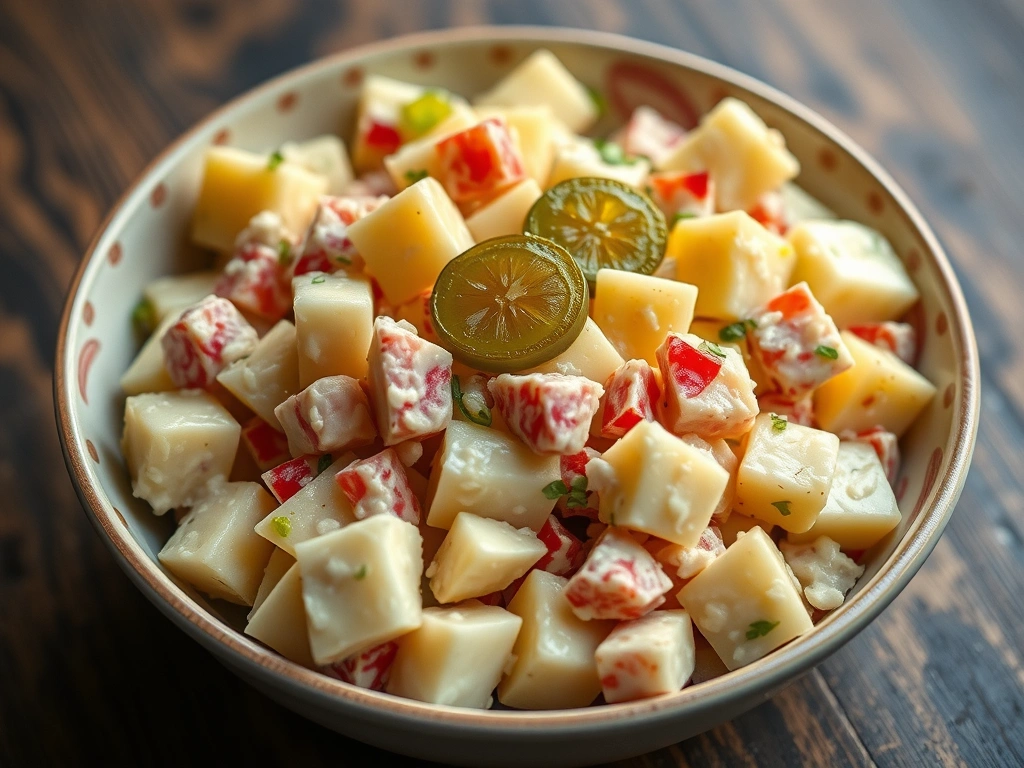 Canadian Dill Pickle Potato Salad