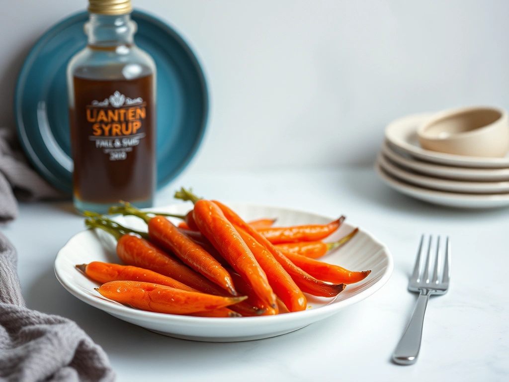 Canadian Maple Glazed Carrots