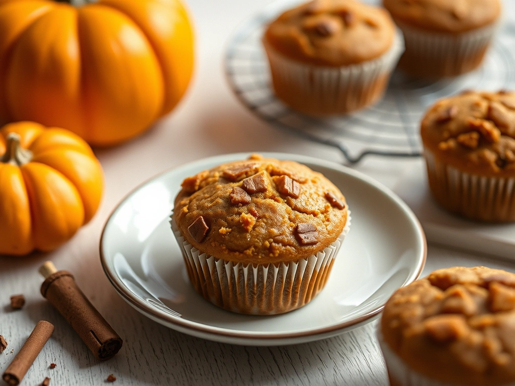 Canadian Pumpkin Spice Muffins