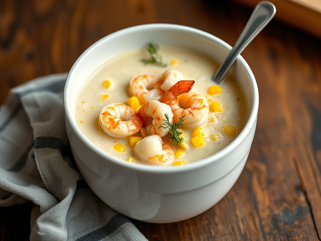 Canadian Shrimp and Corn Chowder