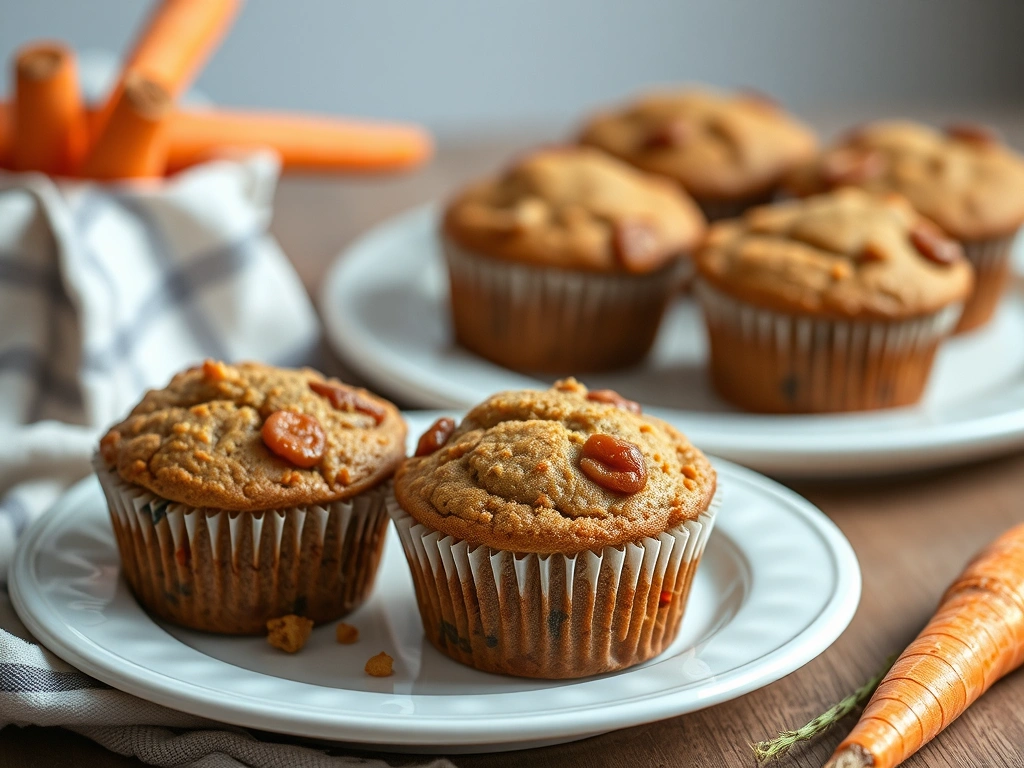 Carrot and Zucchini Muffins