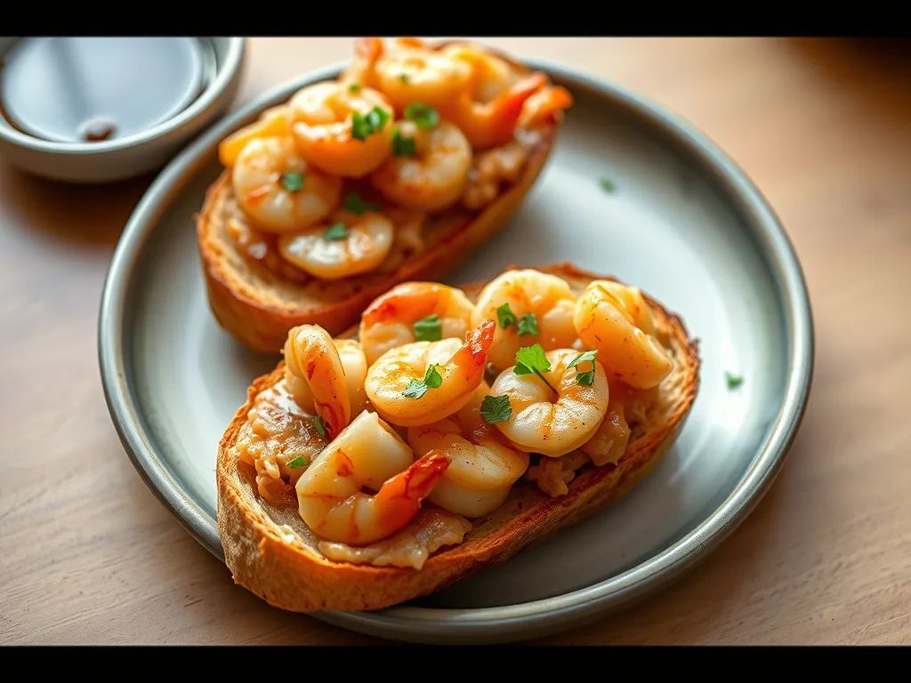 Chinese New Year Shrimp Toast