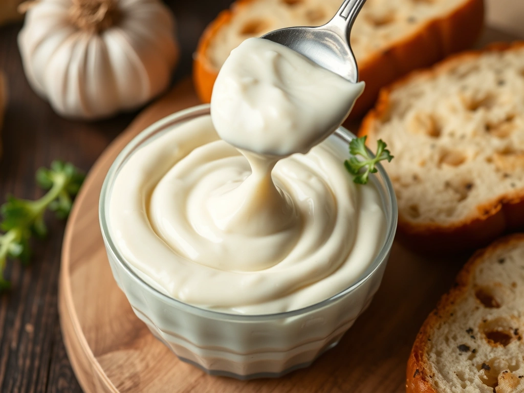 Creamy Garlic Mayonnaise