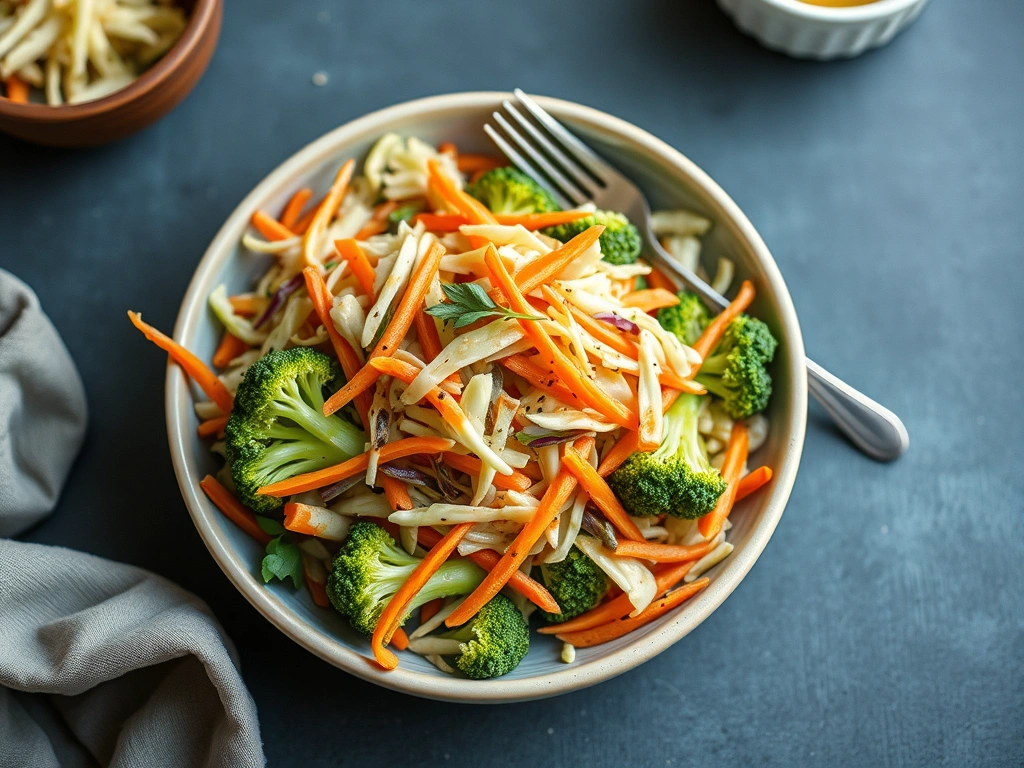Crunchy Broccoli Slaw