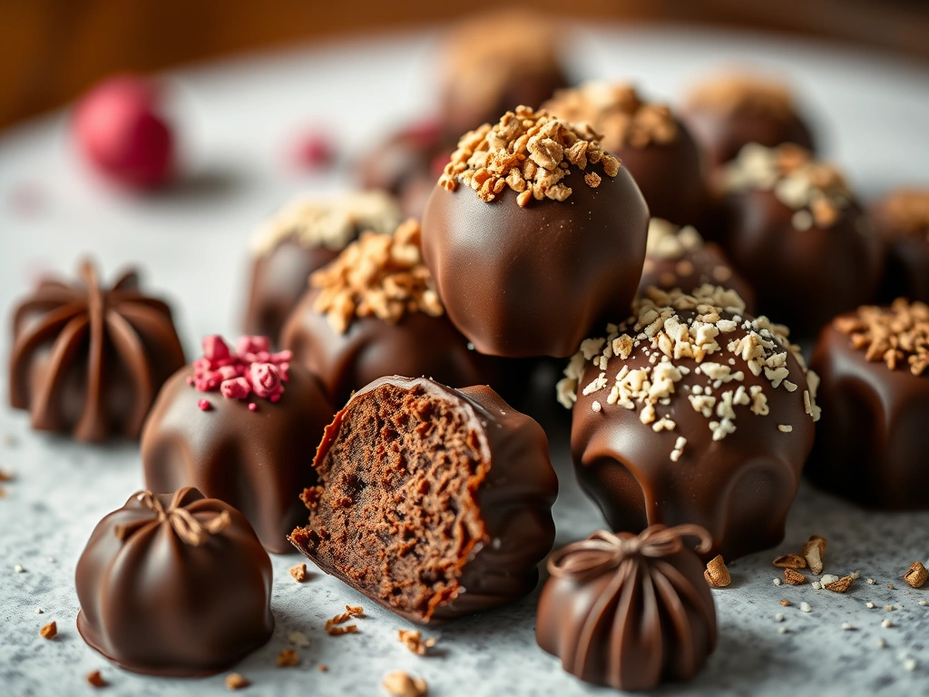Dubai Chocolate Truffles