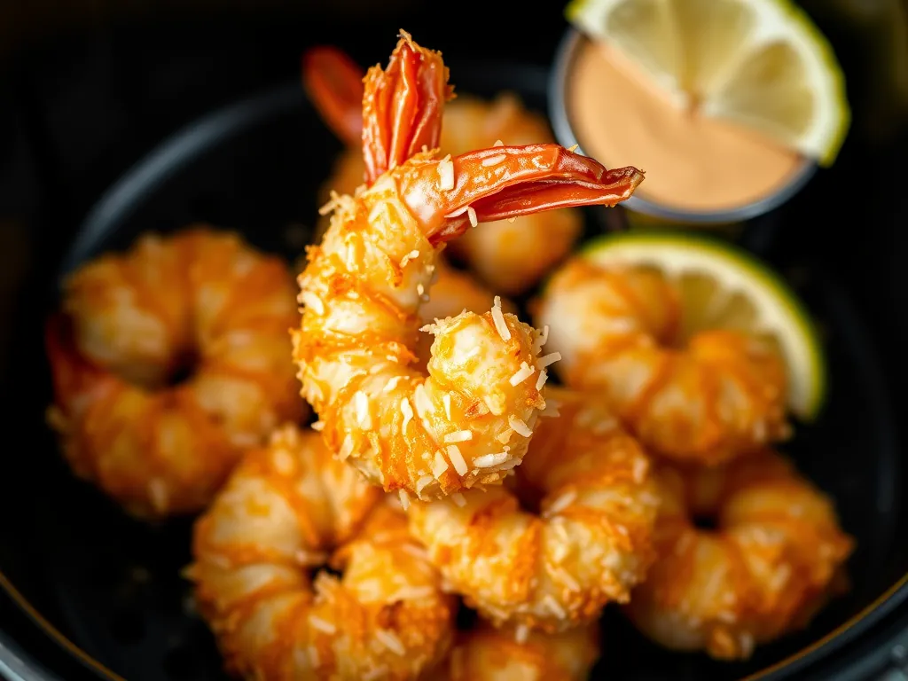 Easy Air Fryer Coconut Shrimp