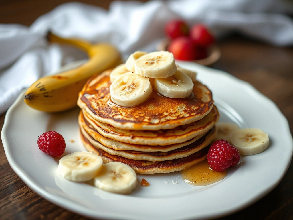 Easy Banana Pancakes
