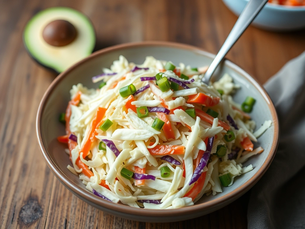 Easy Coleslaw with Store-Bought Dressing