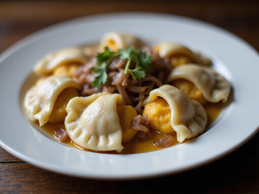 Onion & Cheddar Pierogi