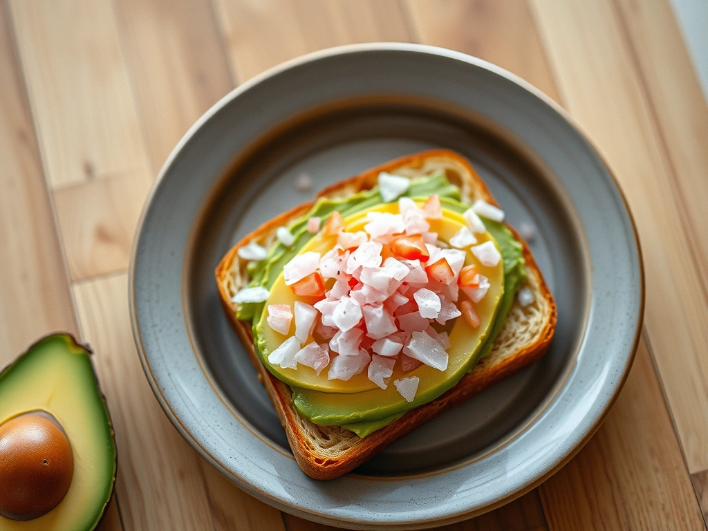 Pink Salt Avocado Toast
