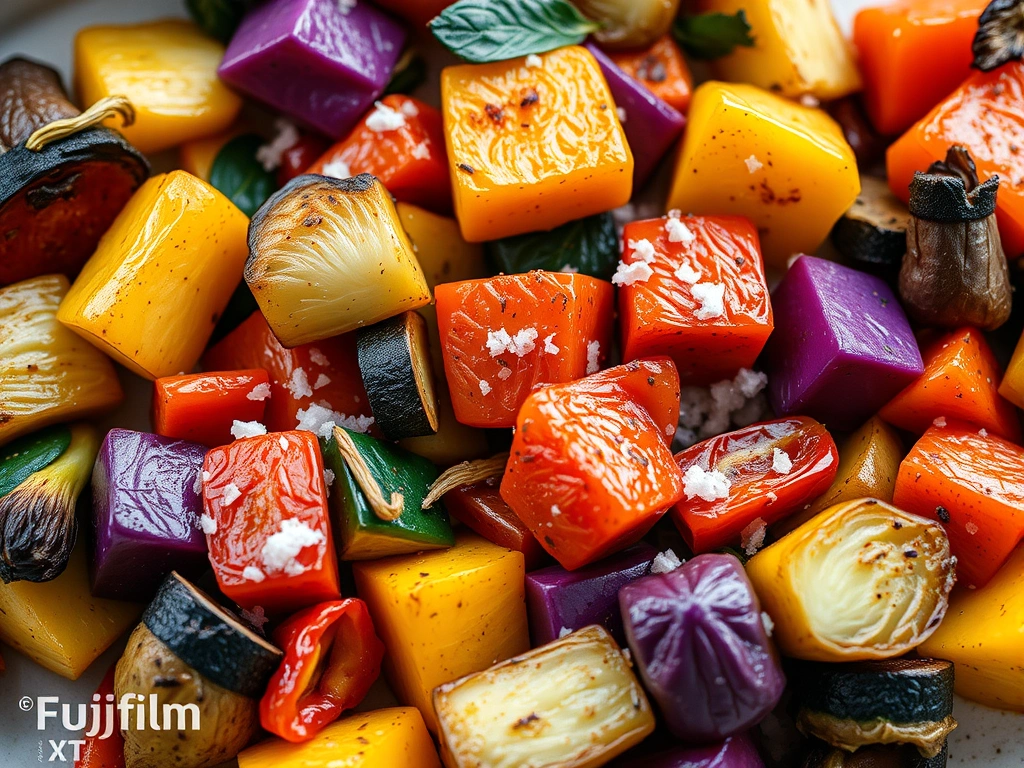 Pink Salt Roasted Vegetables