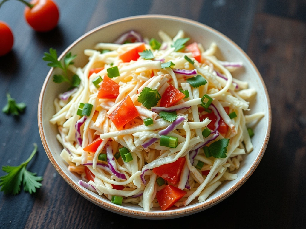 Simple Coleslaw Salad