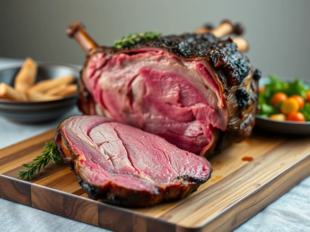 Slow-Roasted Standing Rib Roast