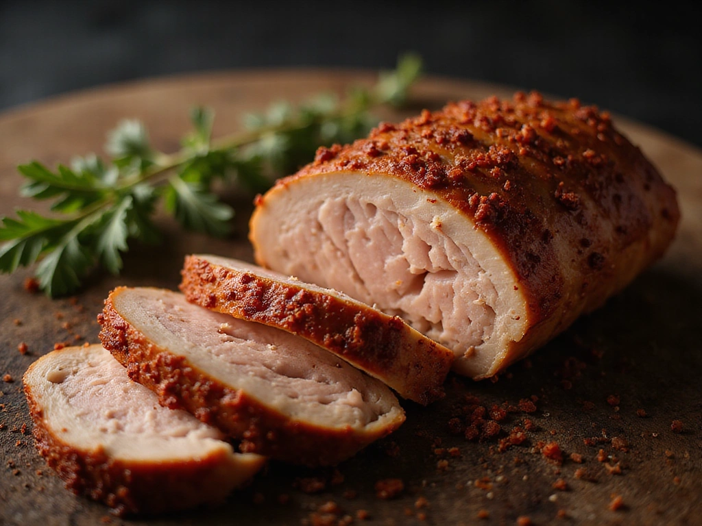 Smoked Pork Tenderloin with BBQ Rub