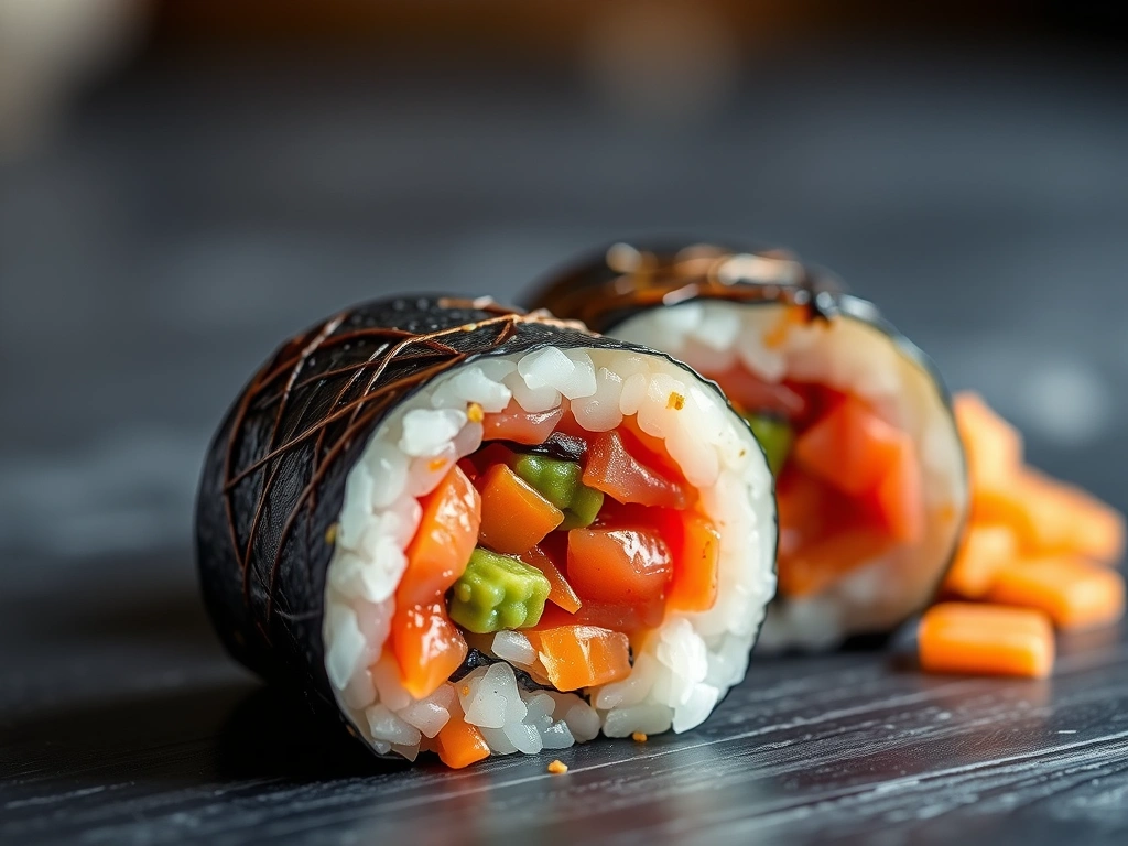 Spicy Tuna Sticky Rice Sushi