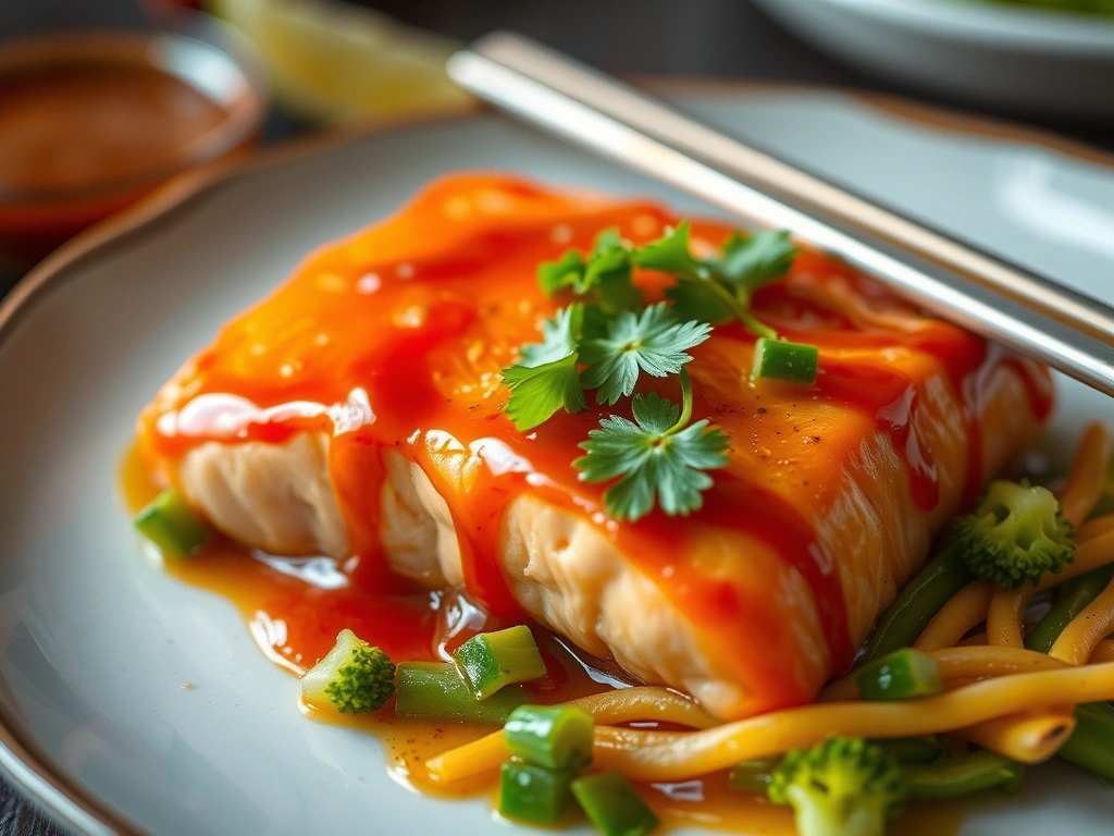 Sriracha Glazed Salmon