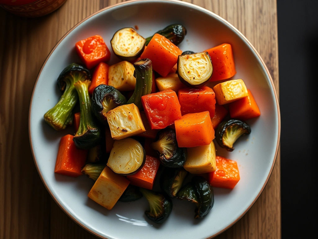 Sriracha Roasted Vegetables