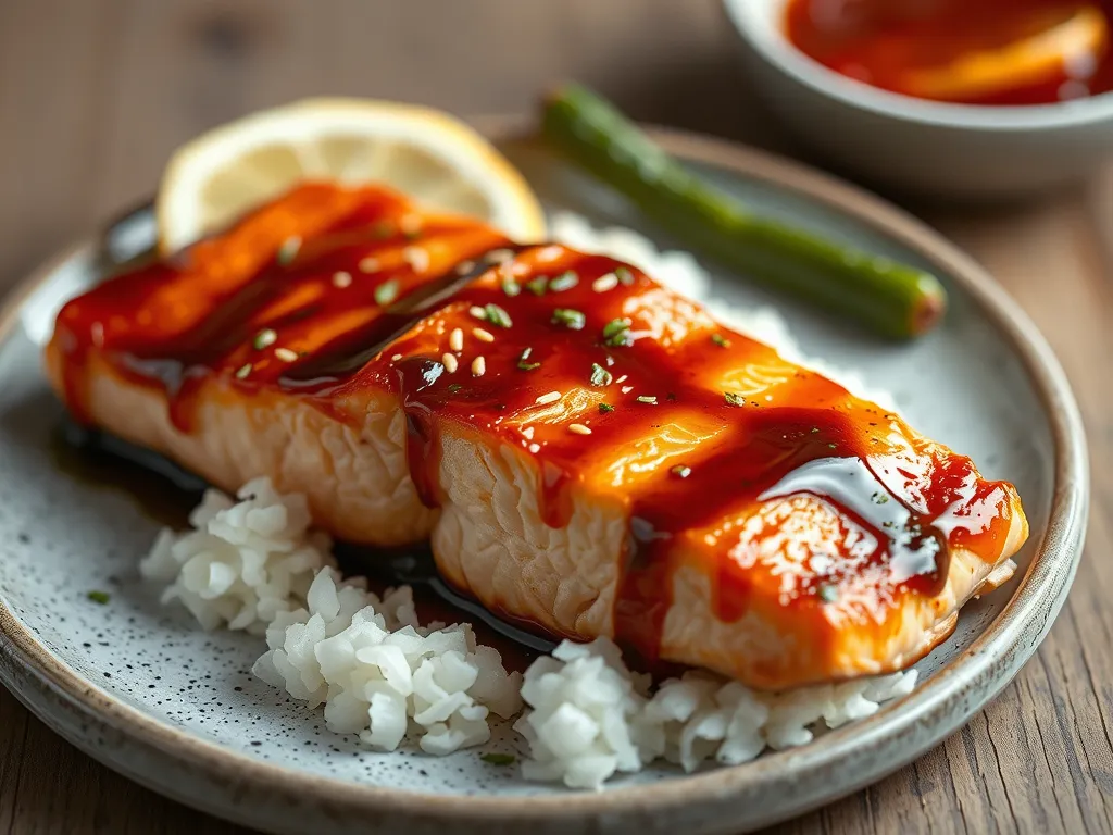 Teriyaki Air Fryer Salmon