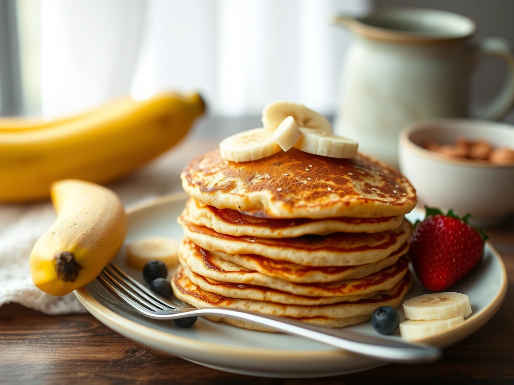 Vegan Banana Pancakes