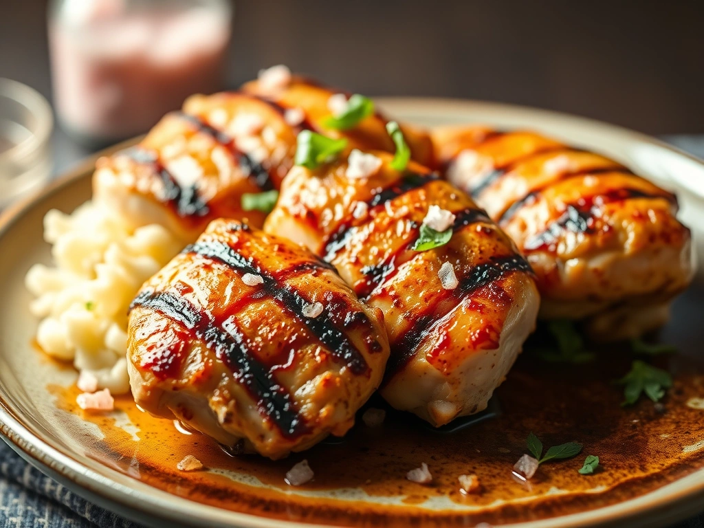 Weight Loss Pink Salt Grilled Chicken